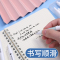 AGPH2601优品按动中性笔 气垫按动考试水笔签字笔 简约学生黑色0.5mm子弹头中性笔 水笔 黑色3支