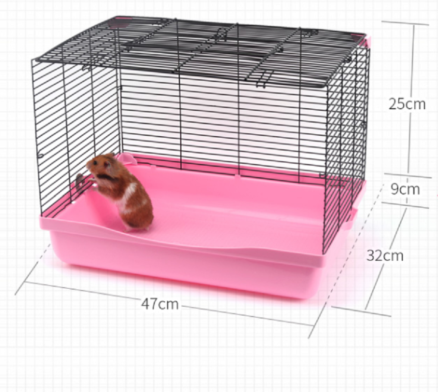 仓鼠笼子47金丝熊窝超大别墅套餐双层三层大号笼子高清大图