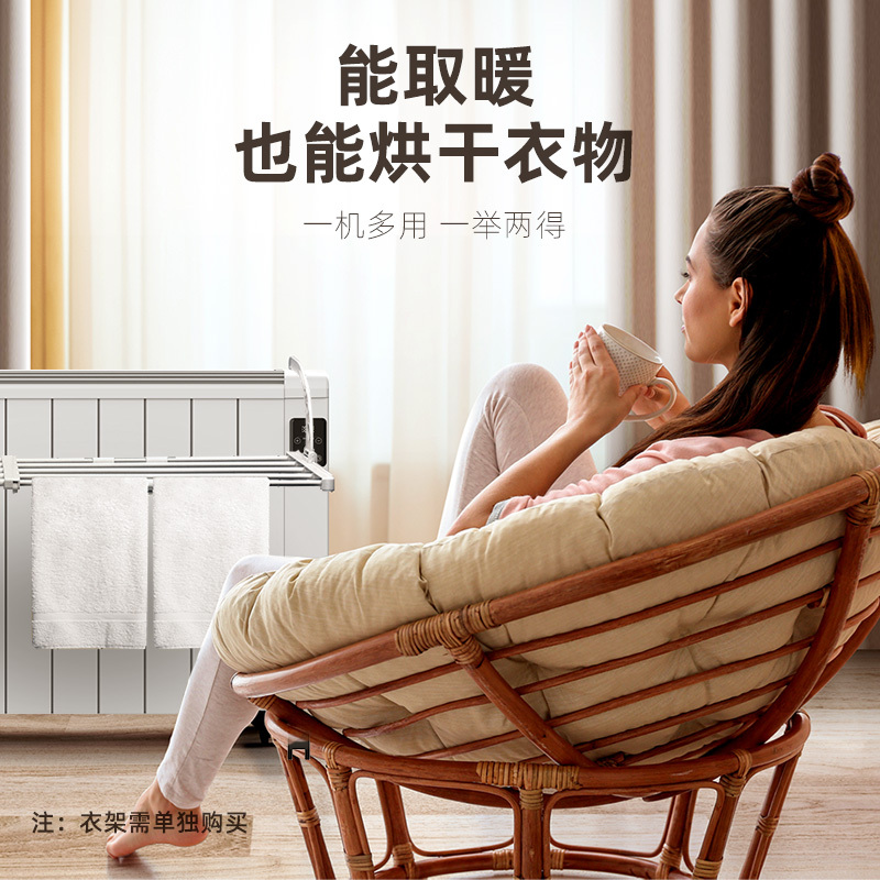 先锋智能中央电暖器/家用取暖器/欧式快热炉/变频恒温电暖气浴室IPX4防水对流式电热炉 ZY-HD2309RB-28R
