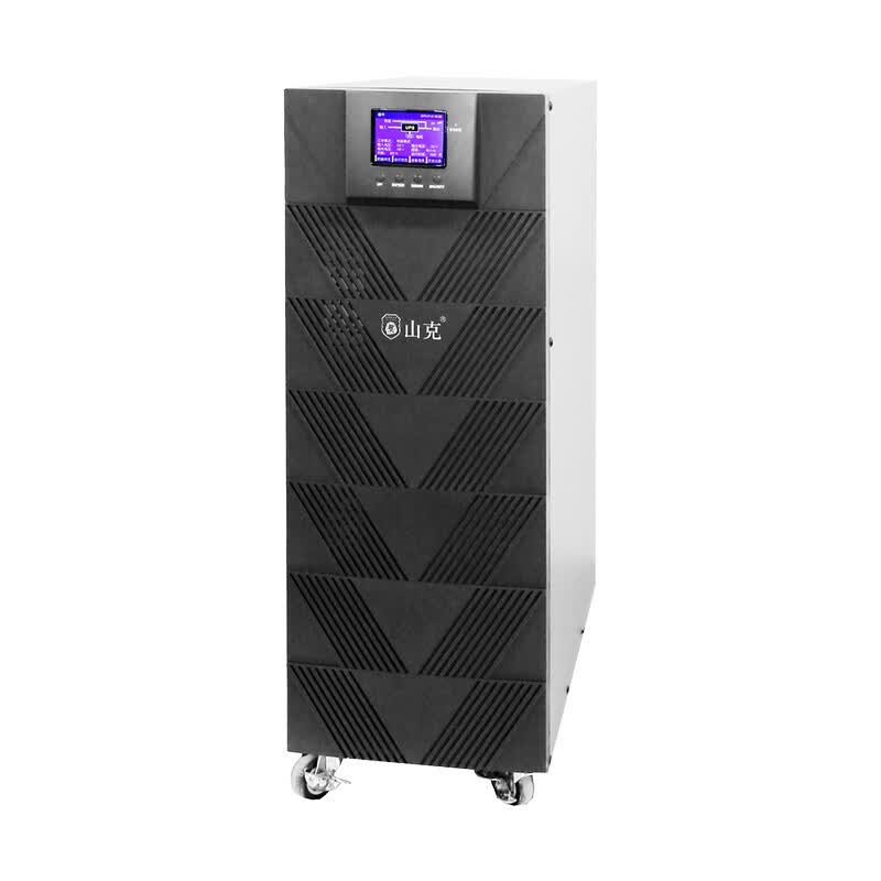 山克 SKGH31-6KS ups不间断电源6KVA 4.8KW外接电池三进单出工频机电机工业设备延时4小时套餐高清大图