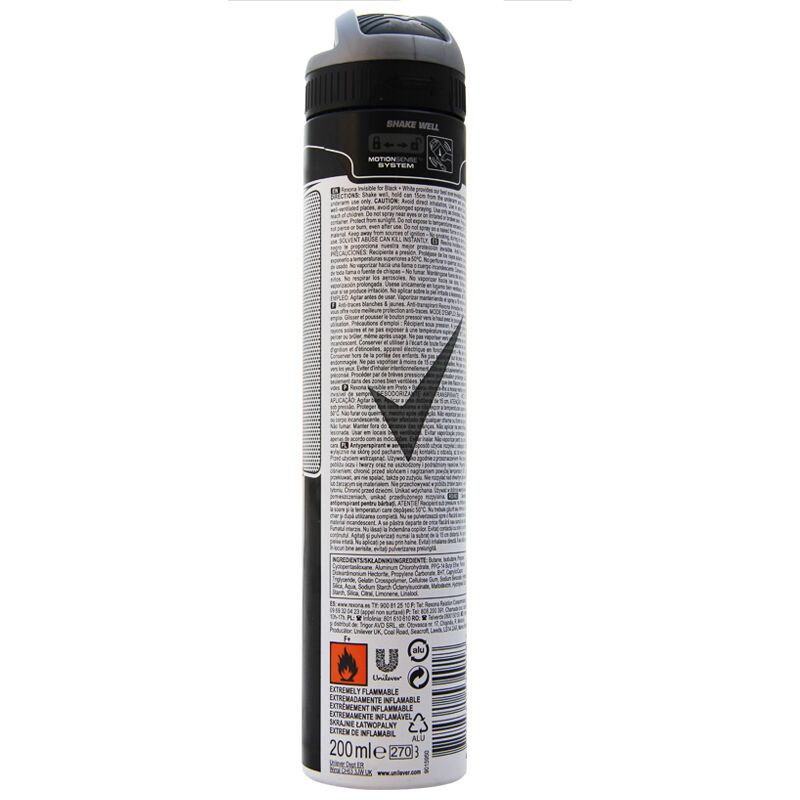 REXONA舒耐男士止汗喷雾 爽身香体走珠200ml 运动酷爽