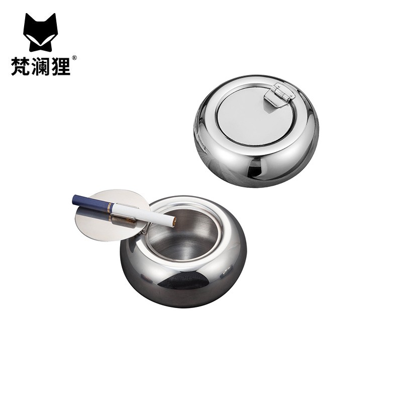 梵澜狸带盖烟灰缸FF39 个高清大图