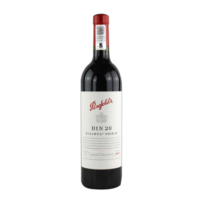 澳洲进口红酒 奔富BIN28设拉子干红葡萄酒750ml 名庄单瓶装