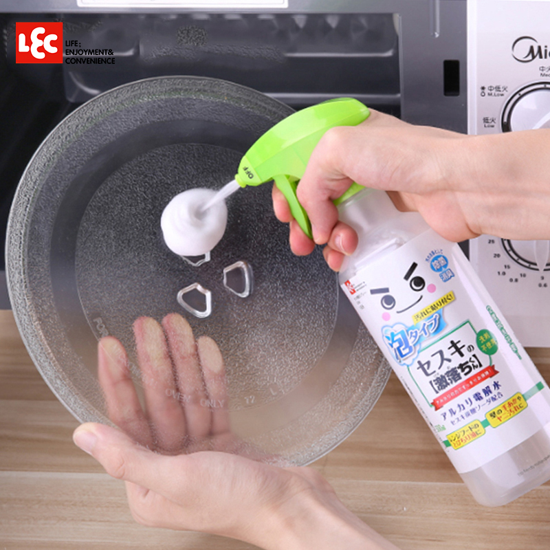LEC丽固 清洁日用品 油污清洁剂 500ml 激落君泡沫强力去油污电解水S-826