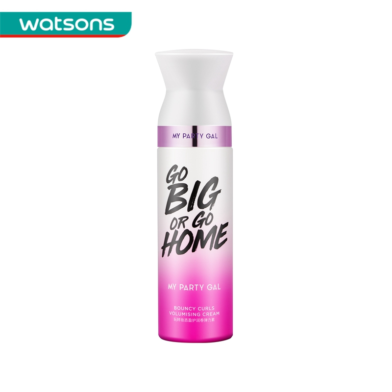 屈臣氏 Watsons 造型 屈臣氏 My Party Gal玩转状态盈护润卷弹力素180毫升 价格图片品牌报价 苏宁易购屈臣氏官方旗舰店