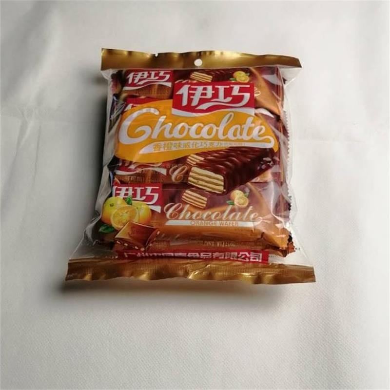 伊巧香橙味巧克力巧克力威化饼 160g