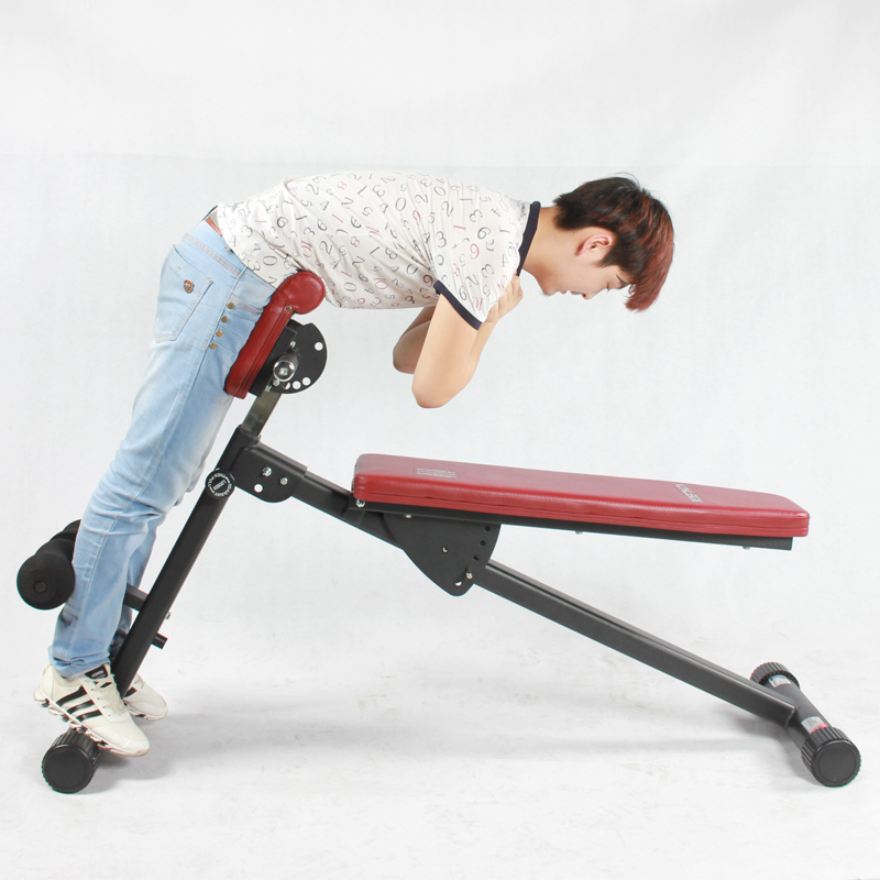 康乐佳k1107哑铃凳小飞鸟健身器材k1118可调式仰卧板收腹机健腹椅家用