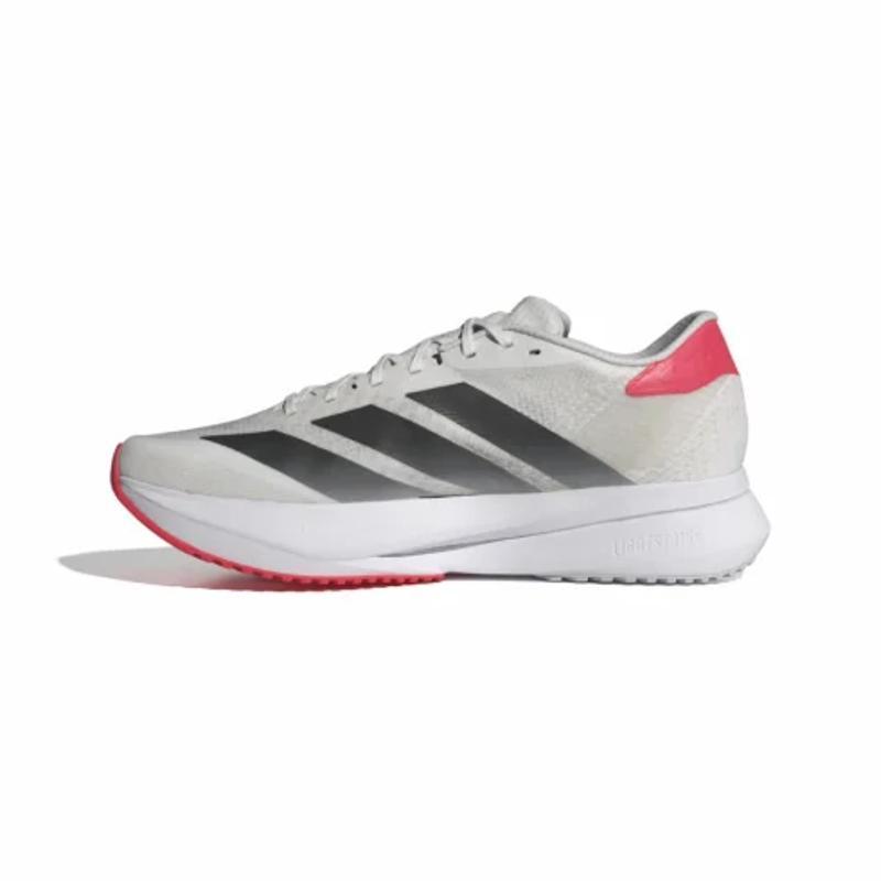 阿迪达斯(adidas)adidas男跑鞋轻便缓震透气专业训练竞速运动鞋白