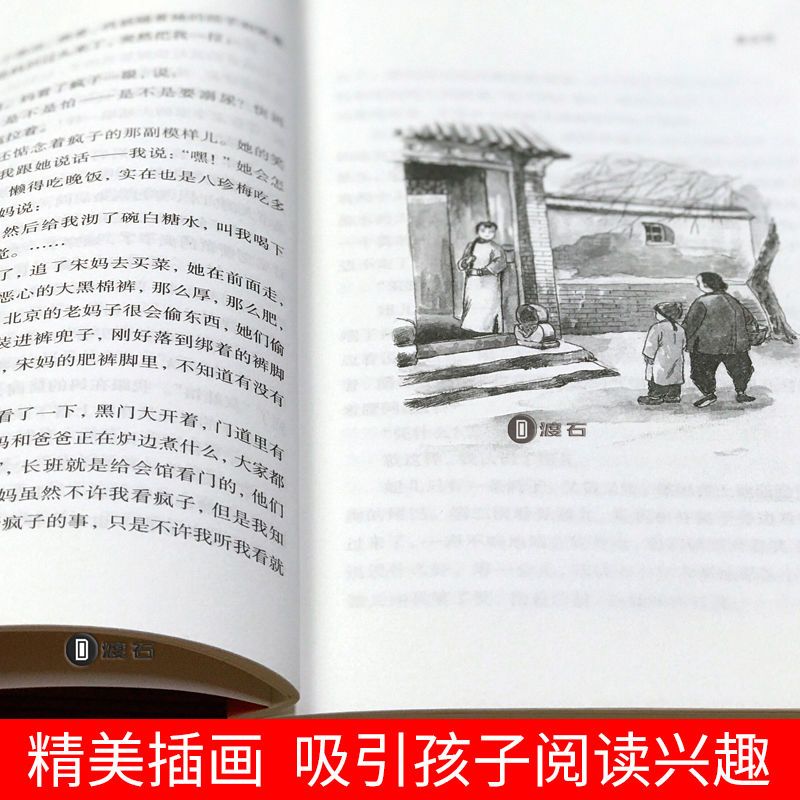 随机1本 不指定 海底两万里 老人与海 骆驼祥子 城南旧事 假如给我三天光明