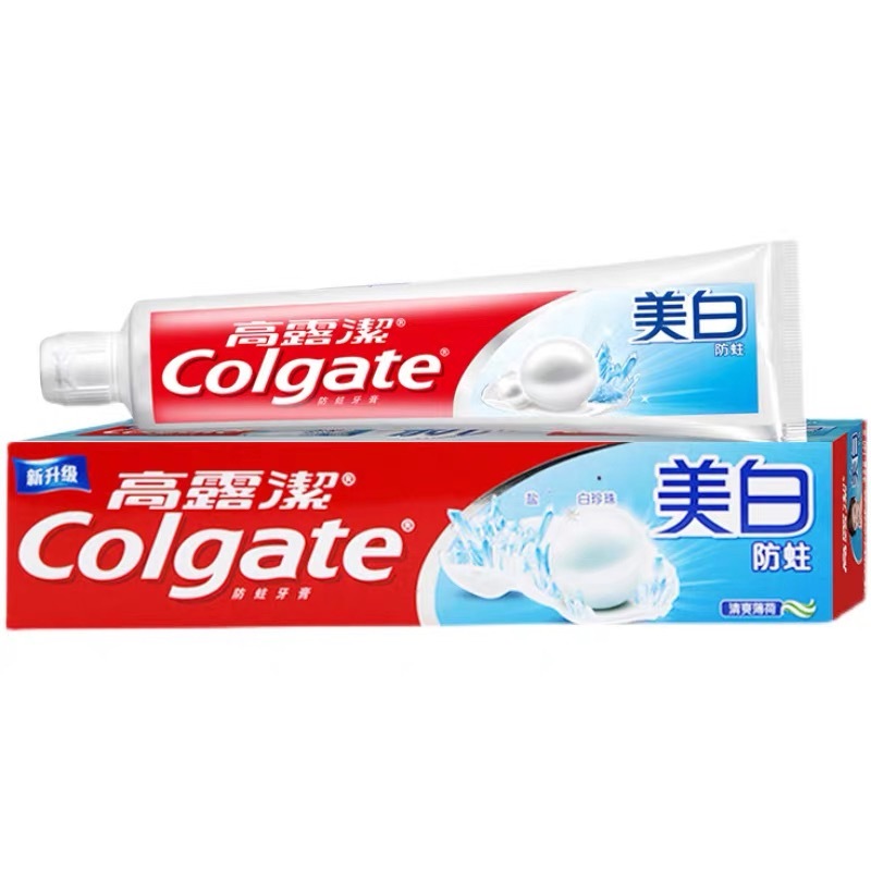 高露洁牙膏 140g 美白*1支