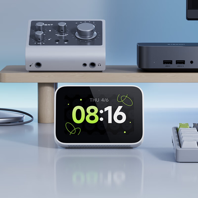 小米Xiaomi智能家庭屏Mini米家小爱同学触屏音箱全屋智能中控屏幕高清大图