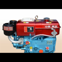 闪电客单缸柴油机常州175R180小型6_8匹马力水冷发动机拖拉机农用电启动 ZR180 8马力电启动直喷 送开关抖音