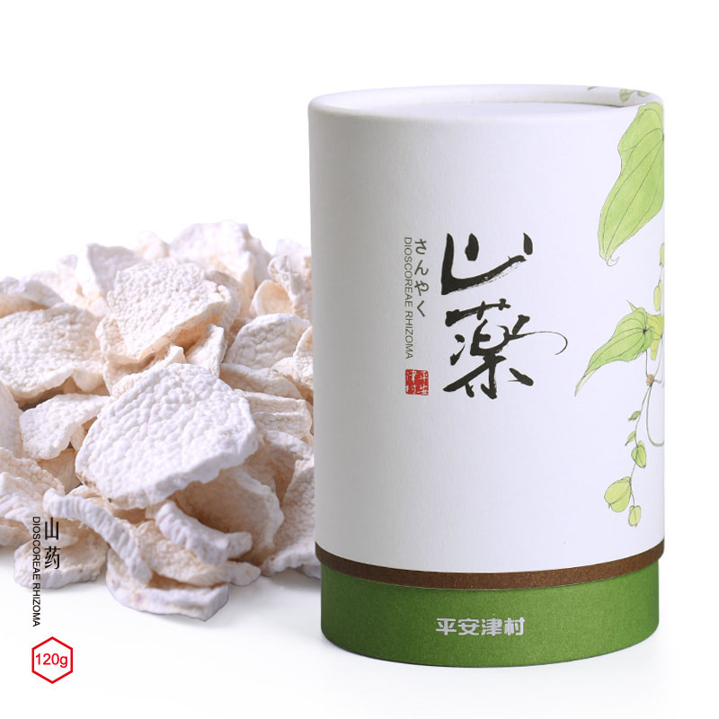 平安津村 山药片 山药块 山药 放心食用 120g罐装 河南温县山药