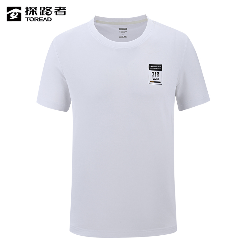 探路者 男式短袖T恤 TAJJAN81547/件高清大图