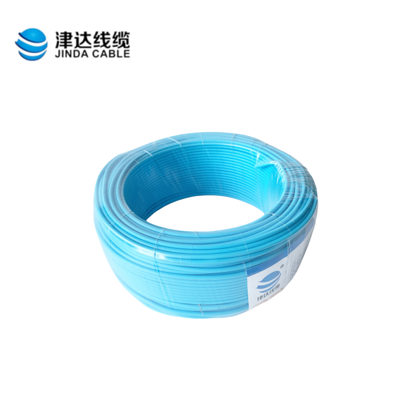 津达 低烟无卤电线WDZB-BYJ-4蓝色450/750V 米高清大图