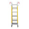 盛步达玻璃钢折叠挂梯子4米 SD-4JGT个