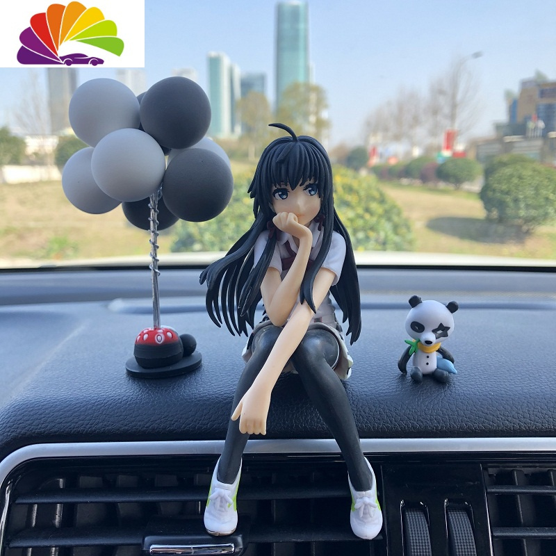 舒适主义 Shushizhuyi 挂饰 摆饰海贼王舒适主义汽车摆件创意内饰用品公仔车载车饰车内饰品摆件车 上装卡通海贼王雪之下雪乃 灰白告白摆件 价格图片品牌报价 苏宁易购三维工匠汽车用品专营店