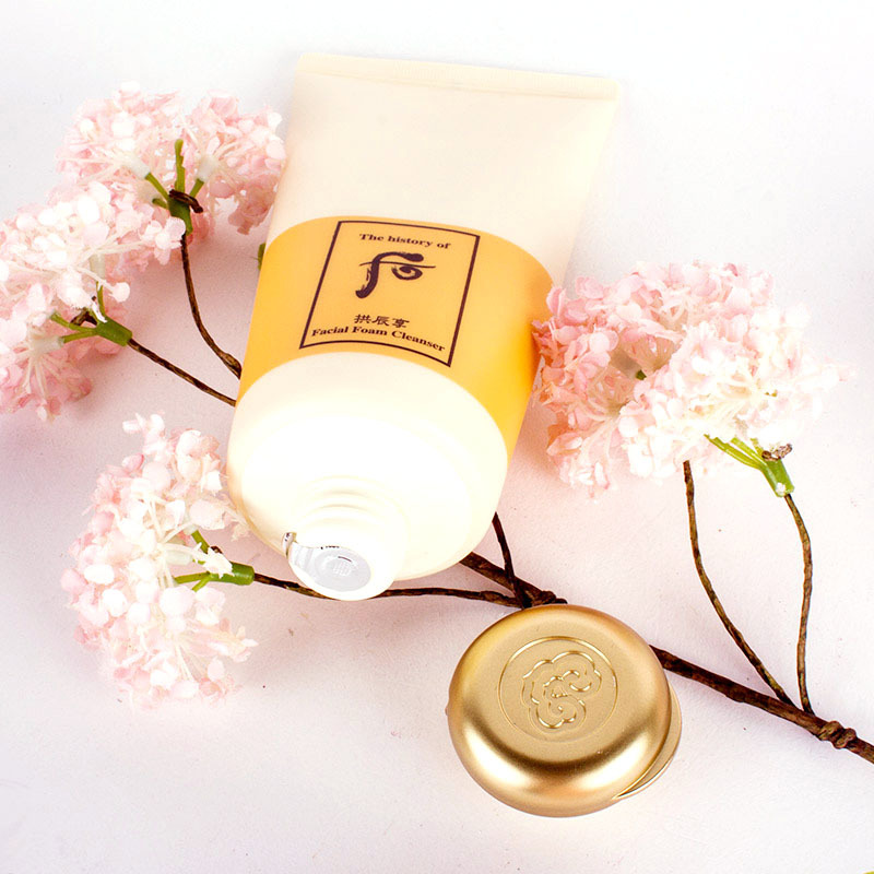 whoo 后 拱辰享 气韵生润颜洁面膏洗面奶180ml 温和细腻 绽现洁净容颜 洁面乳
