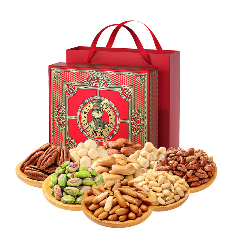 如水坚果 大航海家·凯旋号礼盒1020g