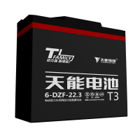 天能超能量真黑金电池60v20ah适用电动车铅酸电瓶