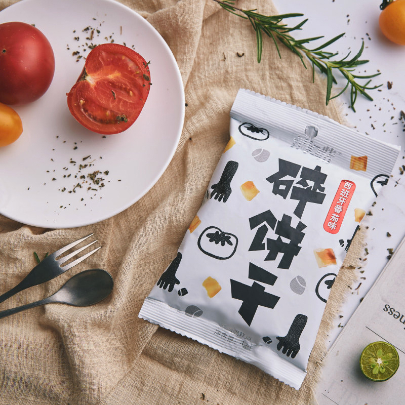 清嘴碎饼干 西班牙番茄味 42g烘焙饼干手指糕点心饼干
