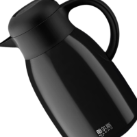 哈尔斯大肚家居壶HGK-1800-001(1800mL、316不锈钢内胆)黑色 6个/组 (单位:组)