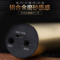 小屁虫KH 手机有线麦克风 电脑话筒全民K歌主播专用直播带声卡电容麦 支持安卓苹果K歌直播 K歌版+赠品