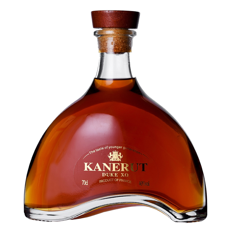 法国原瓶原装进口洋酒礼盒 派斯顿卡尔威KANERUT公爵40度XO白兰地烈酒700ml
