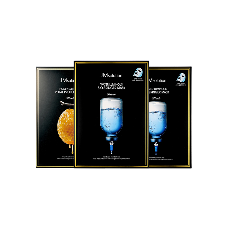 3盒 | jmsolution 肌司研急救面膜10片*2 蜂胶面膜30g*10片