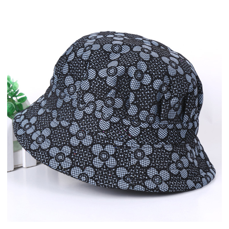 春秋天遮阳帽中老年人帽子女夏季防晒渔夫帽薄款老人帽奶奶女布帽帽子