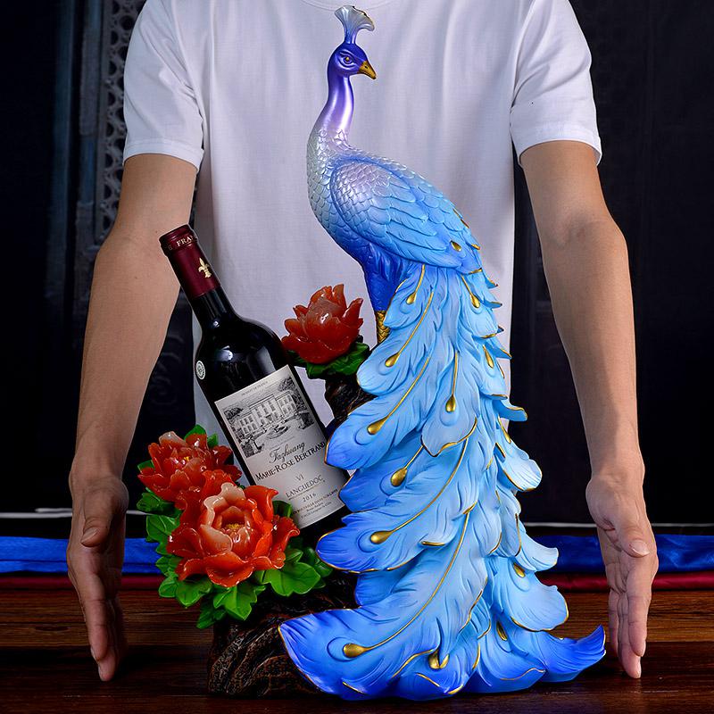 家柏饰(CORATED)红酒架摆件雍容华贵家居客厅酒吧酒柜玄关装饰品乔迁新居高清大图