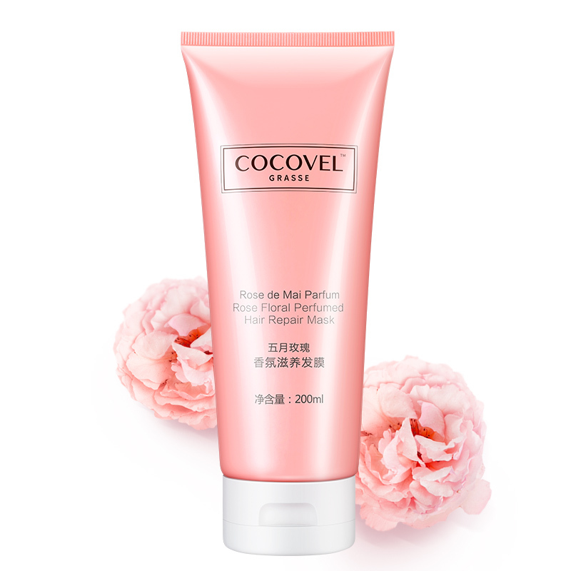 蔻露薇COCOVEL五月玫瑰正品修护亮泽柔顺 香氛滋养发膜200ml