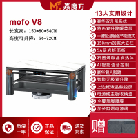 焱魔方商超同款V8灰1.5米无炉语音双升降烤火桌长方形电暖桌取暖桌烤火炉电暖炉茶几电烤桌电茶几烤火茶几取暖炉长方形餐桌