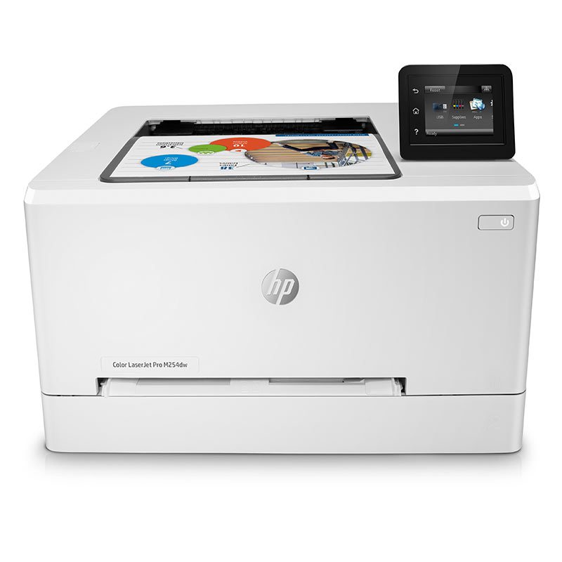 惠普(HP)M254dw A4幅面 彩色激光打印机 商务办公 高速彩打 自动双面打印 无线网络 21页/分(专享服务)