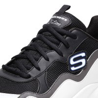 Skechers斯凯奇男鞋2018秋季D'lites熊猫鞋厚底耐磨跑步鞋 999859