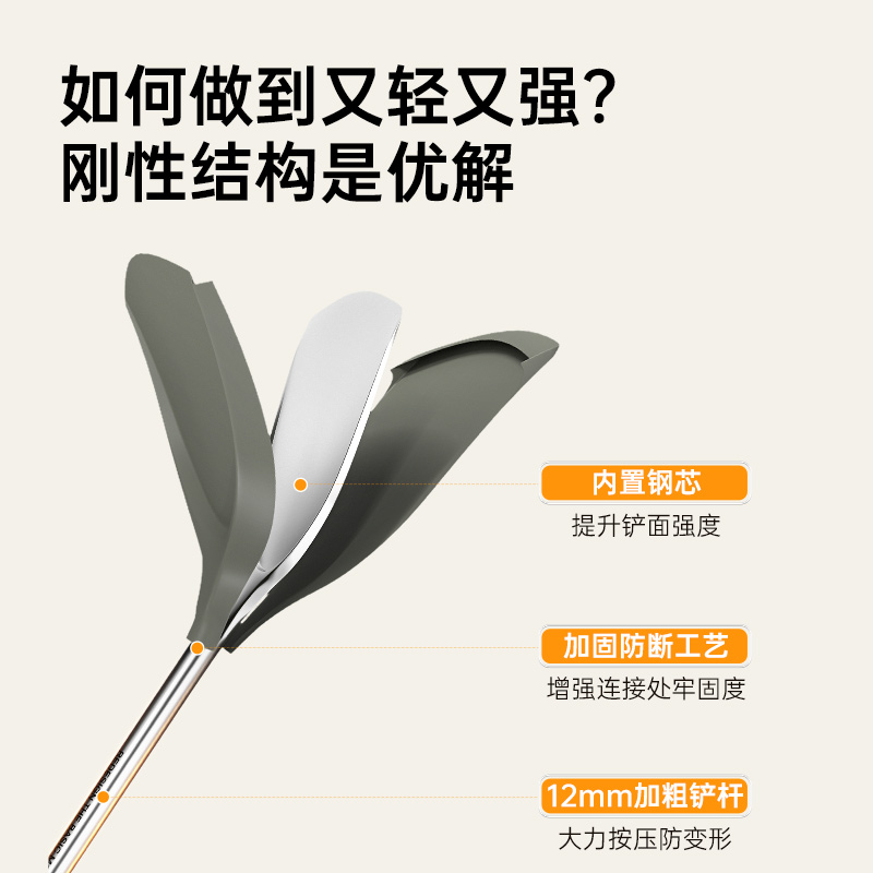 小红点硅胶铲高清大图