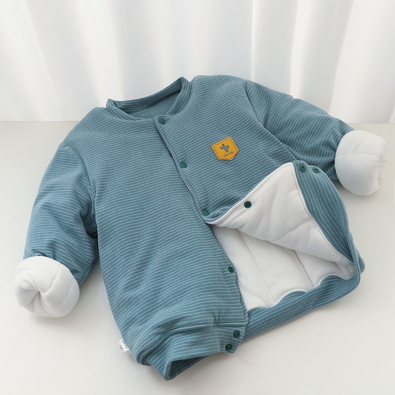 儿童棉衣内胆纯棉夹棉小棉袄加厚男女童中大童棉服校服内穿冬装