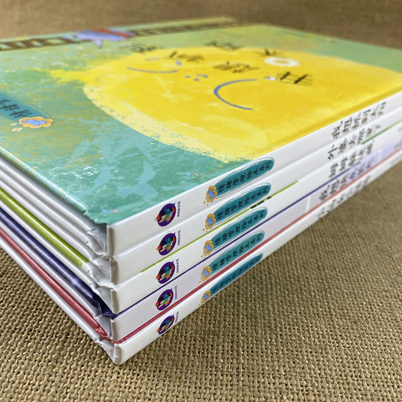 小仙女小怪物 [正版]情绪管理绘本系列5册精装硬壳我想快点长大儿童心灵成长绘本系列幼儿园绘本硬皮面小孩幼儿童性格培养0-高清大图
