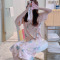 日式和服睡衣女夏天短袖睡袍韩版清新学生薄款夏季睡裙子浴袍夏天