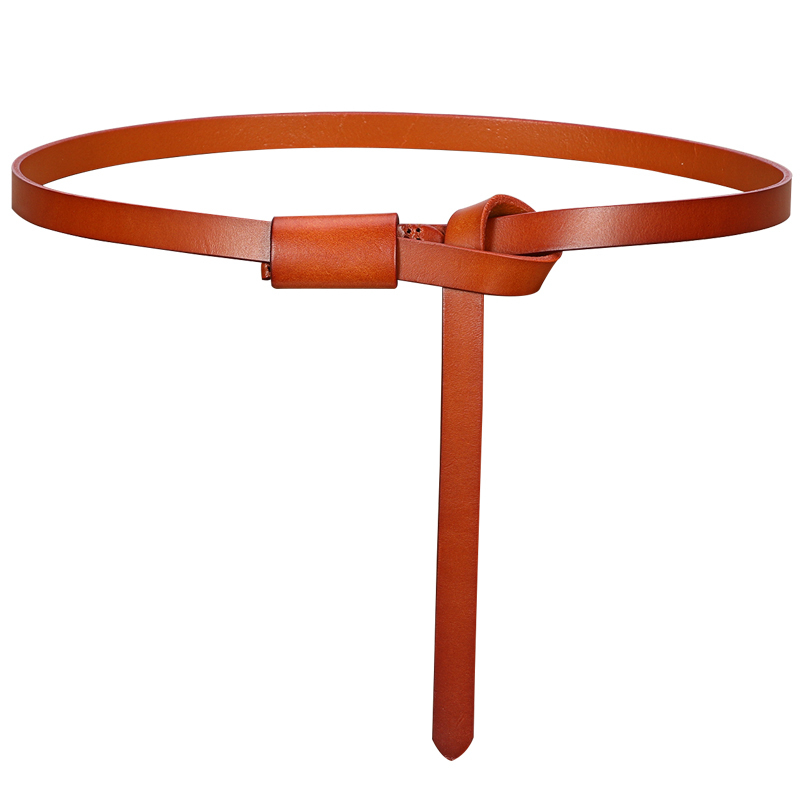 盛世尼曼女士细腰带皮装饰衬衫西装百搭皮带时尚ins风潮配连衣裙子