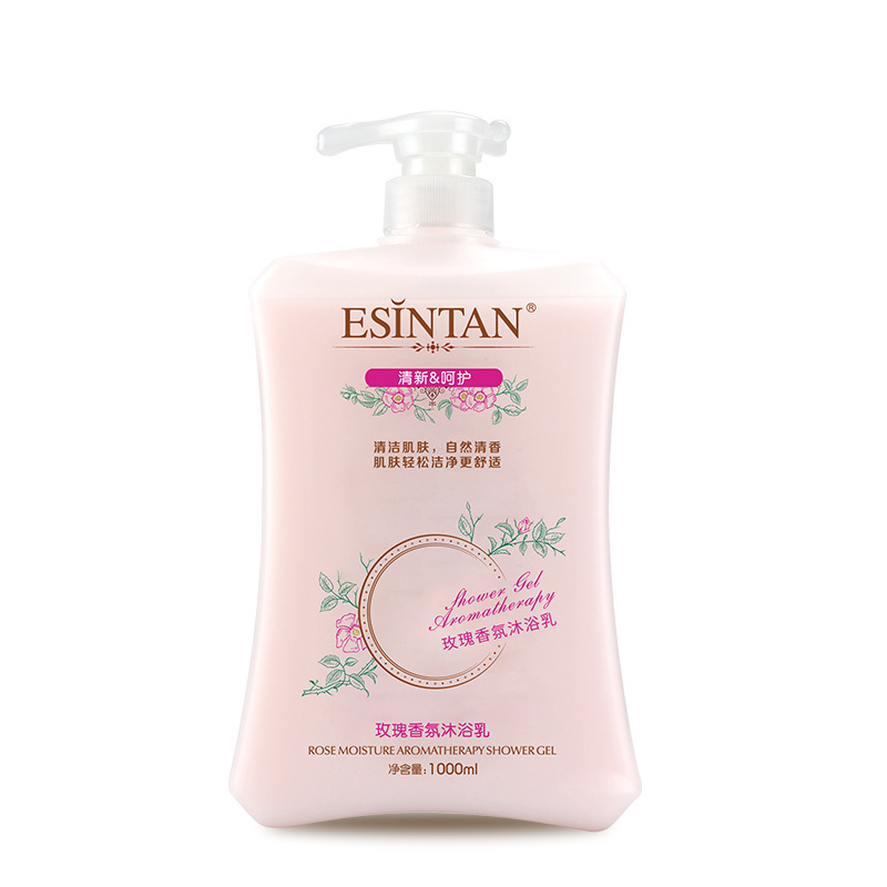 益欣500ml意欣堂玫瑰保湿香薰沐浴露(瓶)