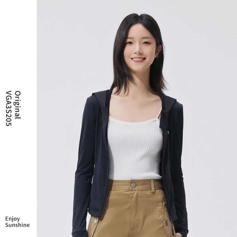 VVC成毅同款防晒衣女防晒服防紫外线凉感透气出游骑行外套高清大图