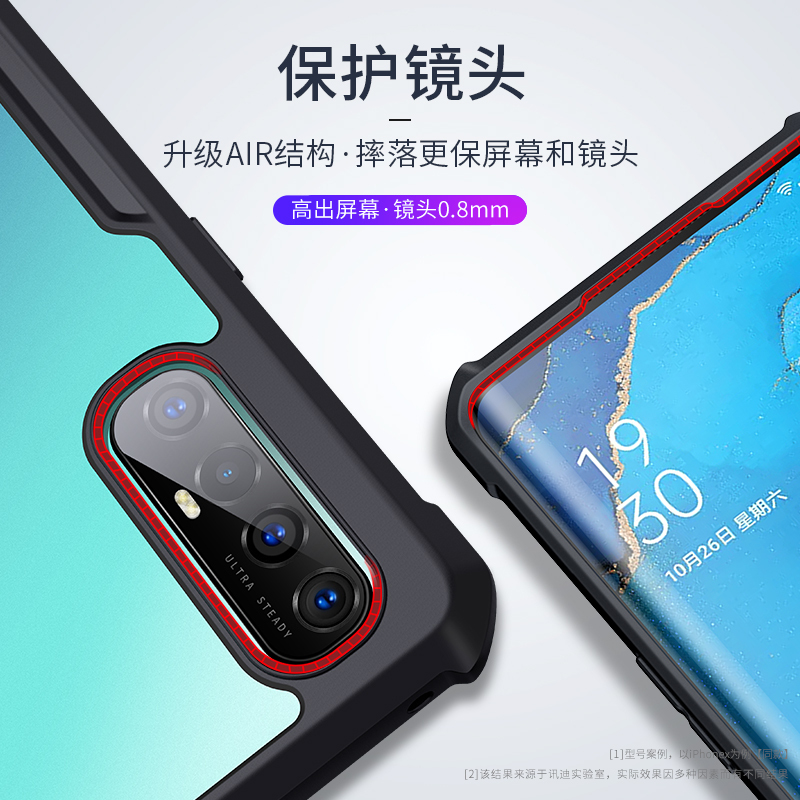 讯迪opporeno3pro手机壳reno3保护套全包防摔reno2创意潮牌ace超薄软硅胶3pro5g透明男女oppo