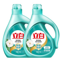 立白茶籽洗衣液深层去渍持久留香洗衣液茶籽洗衣液1kg*2瓶