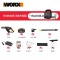威克士(WORX)无线高压洗车机WG630E充电便携清洗机锂电水枪洗车