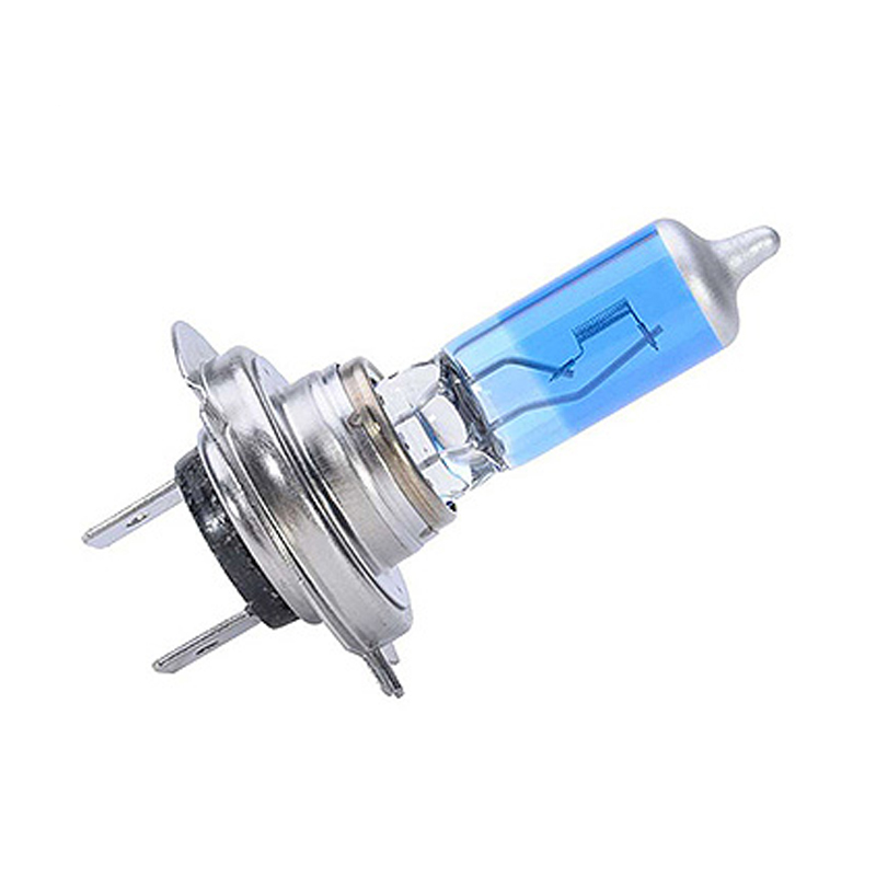 欧司朗(OSRAM)汽车车灯升级卤素大灯炫亮系列H7远光灯近光灯汽车灯泡前大灯 5000K色温 光色增白