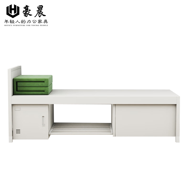 豪晨 制式营房床(单人床2000*900*800mm)张高清大图