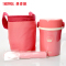 膳魔师,膳魔師(THERMOS)JBC-800800ML/保温饭盒保温便当盒/便携保温杯304不锈钢/THERMOS三层