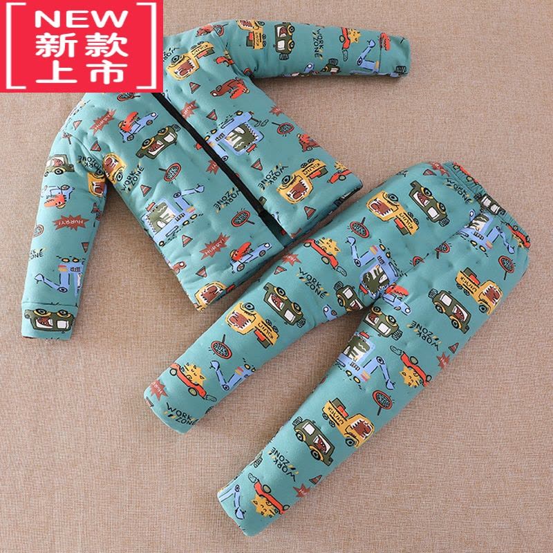 可莉允2022新款花手工棉衣 婴儿加厚棉裤下装 男女宝宝加厚冬季棉服图片