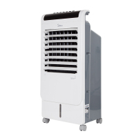 美的/Midea AC120-15C 电风扇 家用遥控加湿负离子净化制冷空调扇 白色